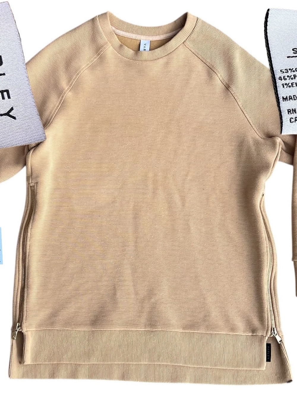 Varley Women's Crewneck Sweater in Taupe